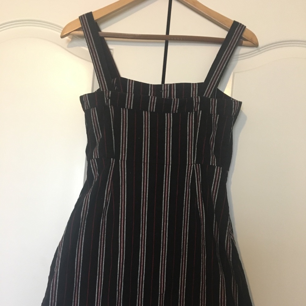 Hollister Pinstripe Button tank Dress - Picture 4 of 6